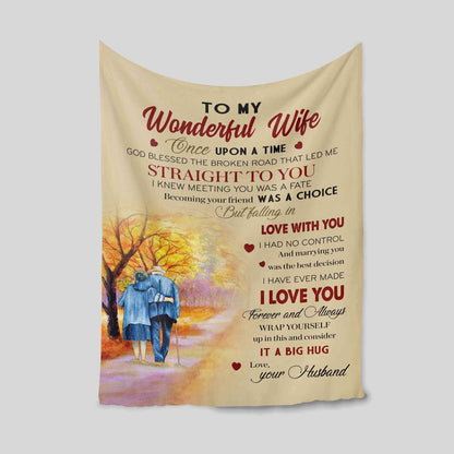 Special Gift For Wife Blanket - From Husband