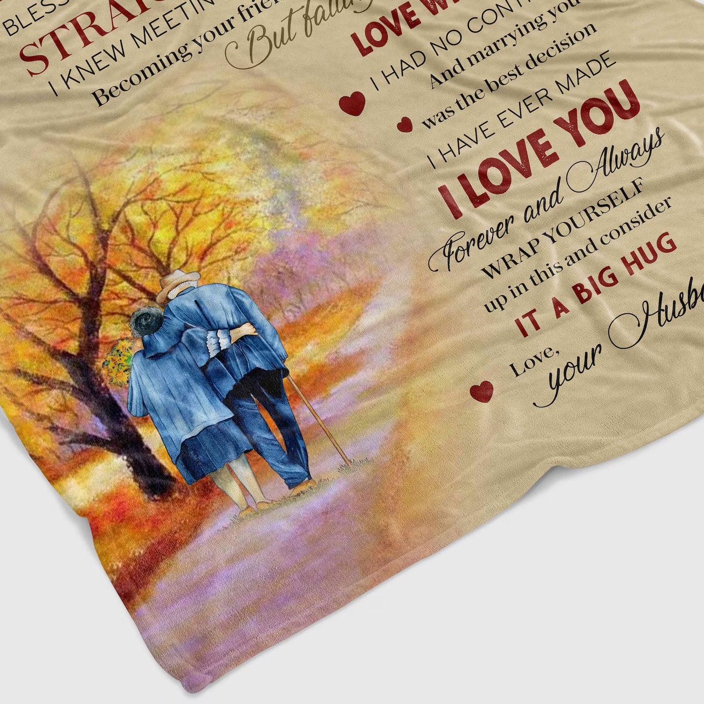 Special Gift For Wife Blanket - From Husband