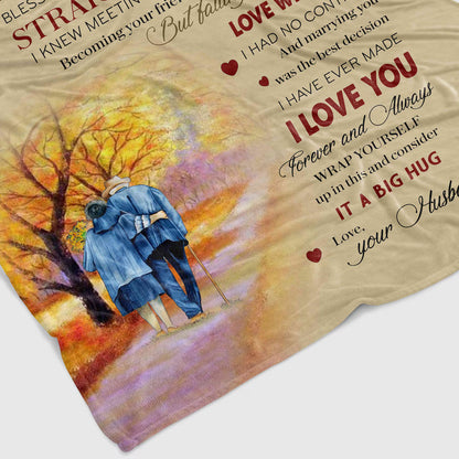 Special Gift For Wife Blanket - From Husband