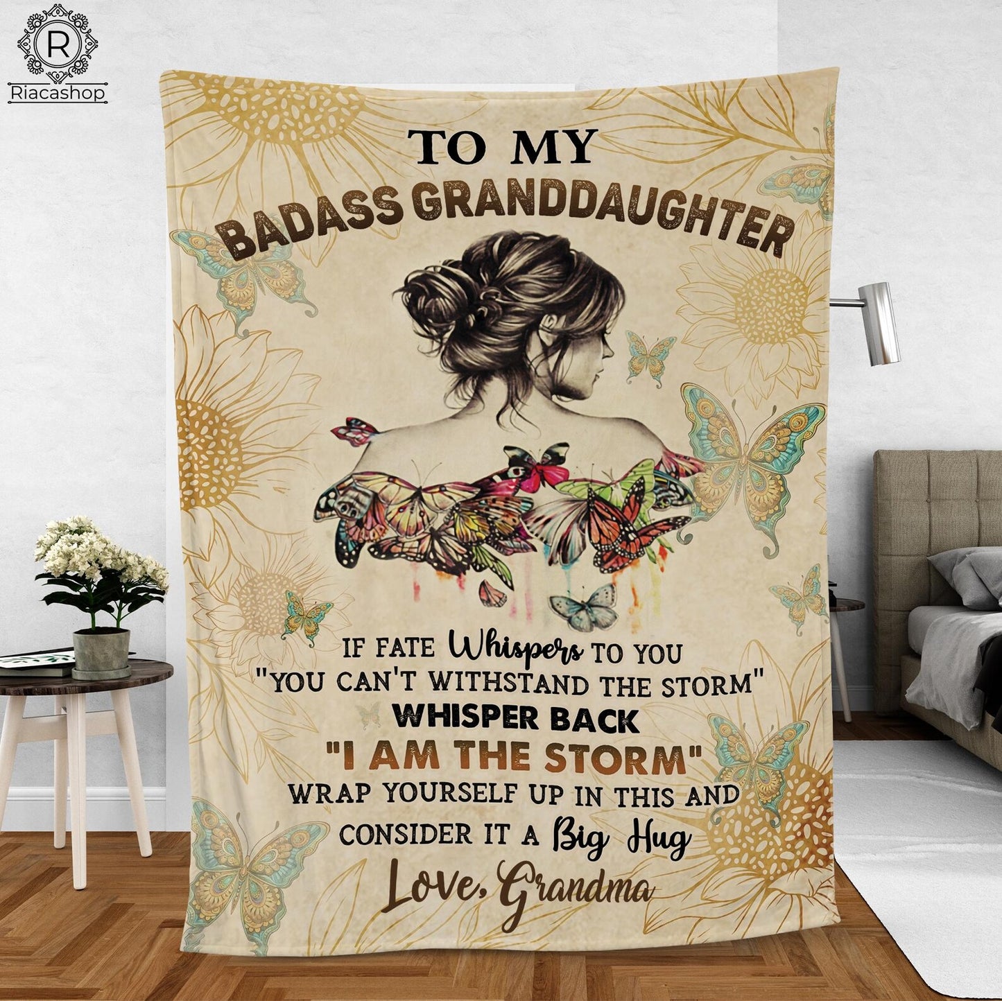 Special Gift For Your Granddaughter Blanket - From Grandma