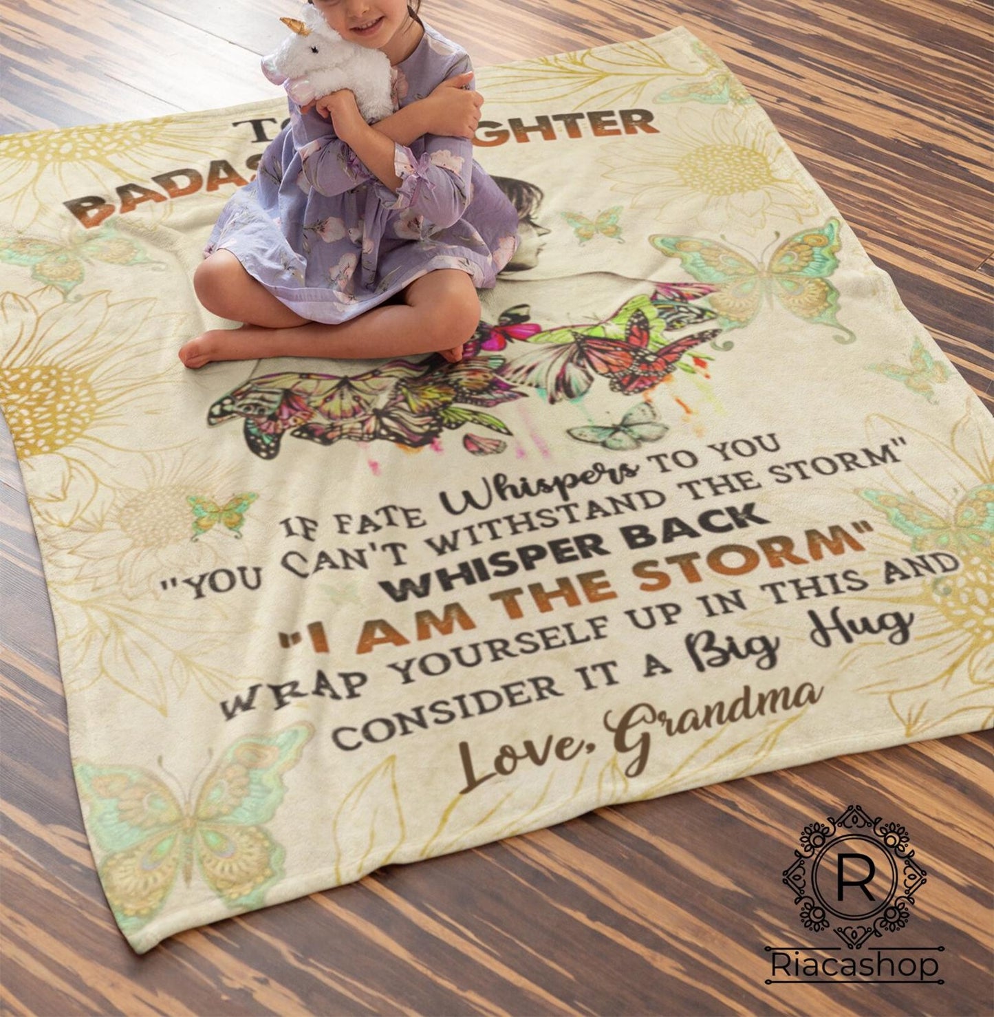 Special Gift For Your Granddaughter Blanket - From Grandma