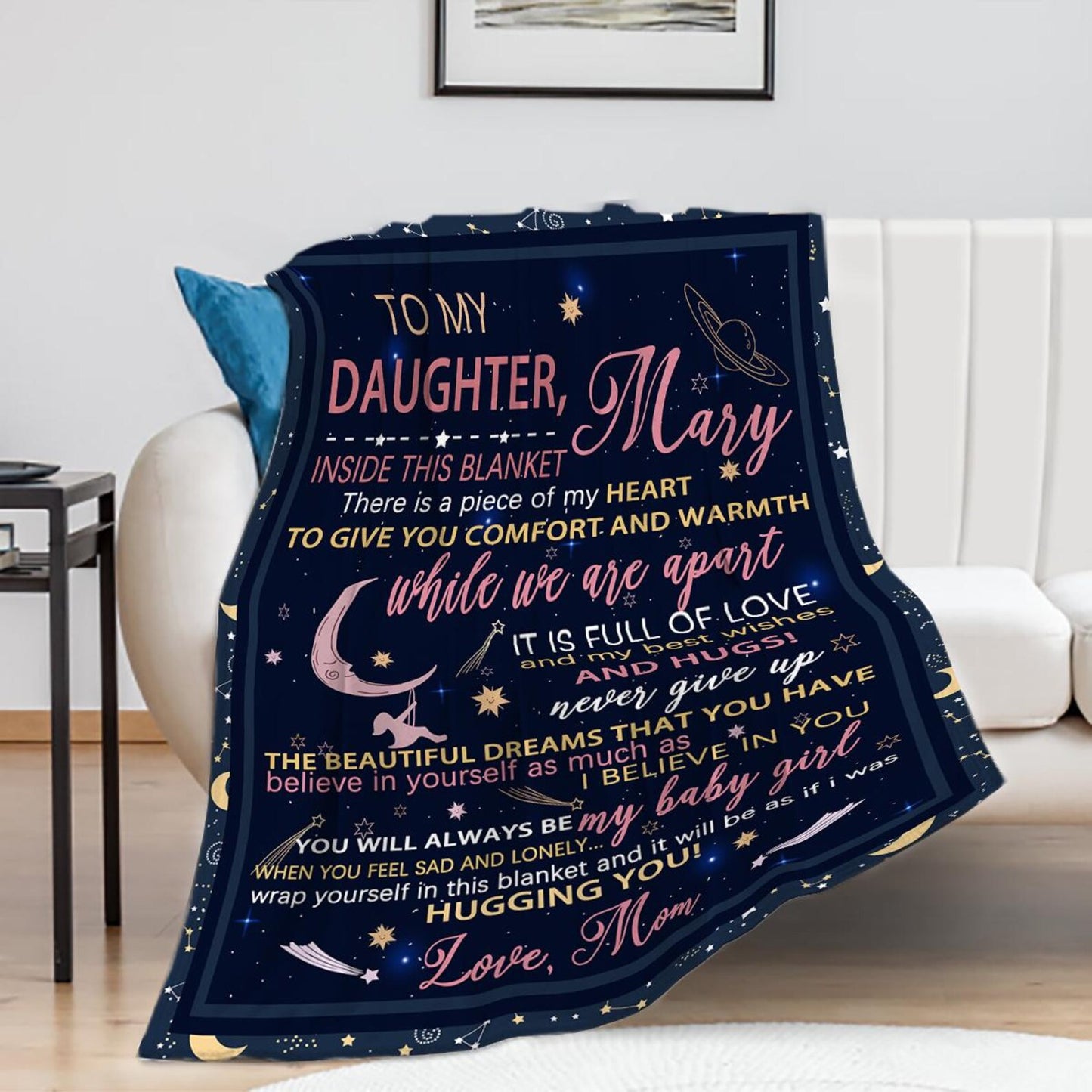Special Gift For Daughter Blanket - From Mom