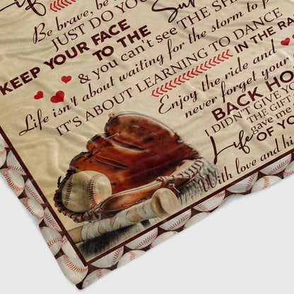 Special Gift For Your Son Blanket - From Mom