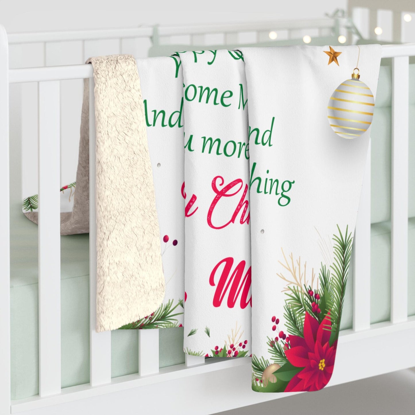 BLANKET FOR DAUGHTER - GIFT FROM MOM - COMFORT & WARMTH GIFT