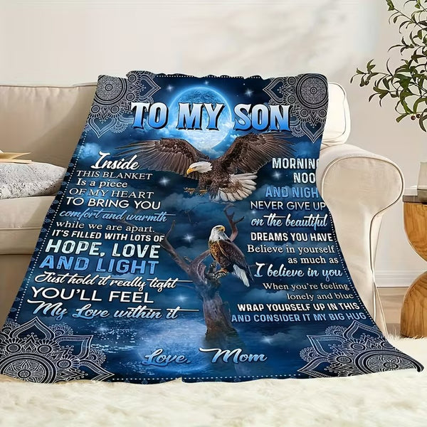 Special Gift for Your Son - From Mom Blanket (SKUB11-59)