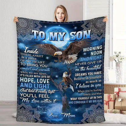 Special Gift for Your Son - From Mom Blanket (SKUB11-59)