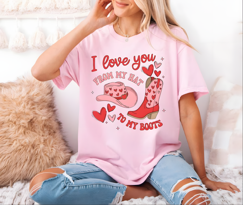 VALENTINE T-SHIRT FROM BOYFRIEND, HUSBAND - KATE00