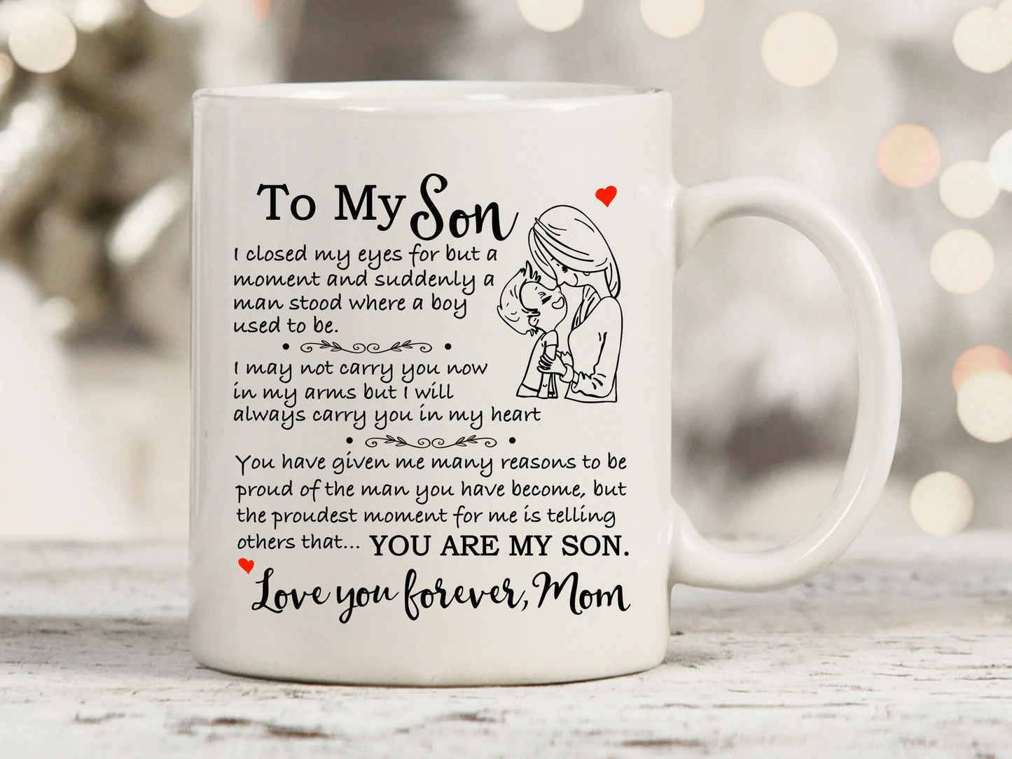 TO SON MUG 00 - GIFT FROM MOM - NTTD00