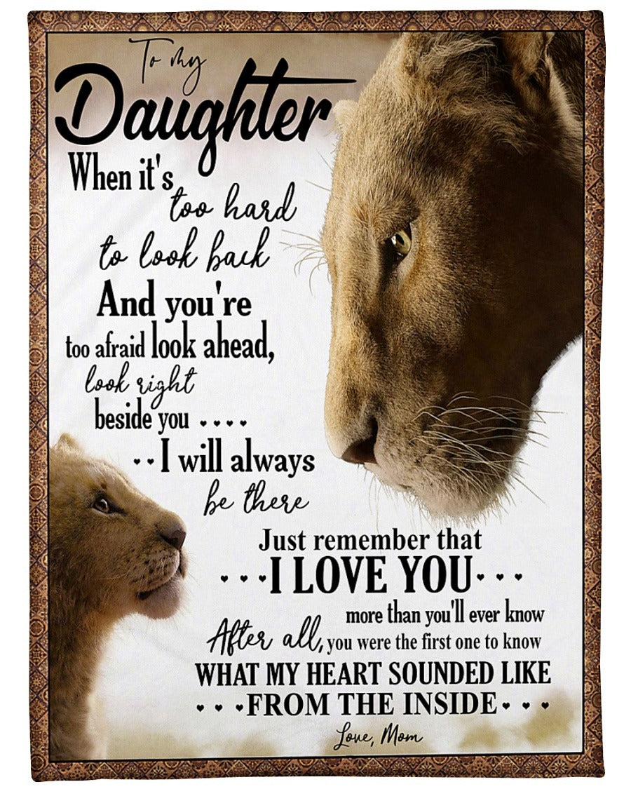 Special Gift For Your Daughter Blanket - From Mom