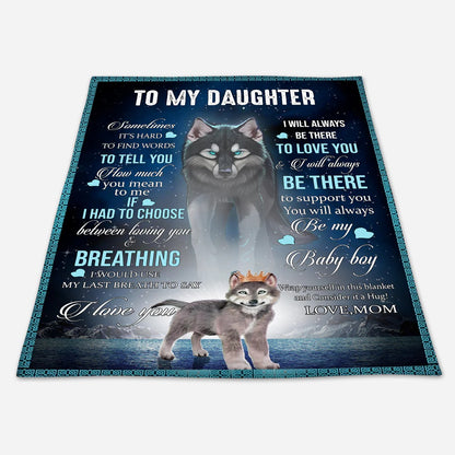 Special Gift For Your Daughter Blanket - From Mom