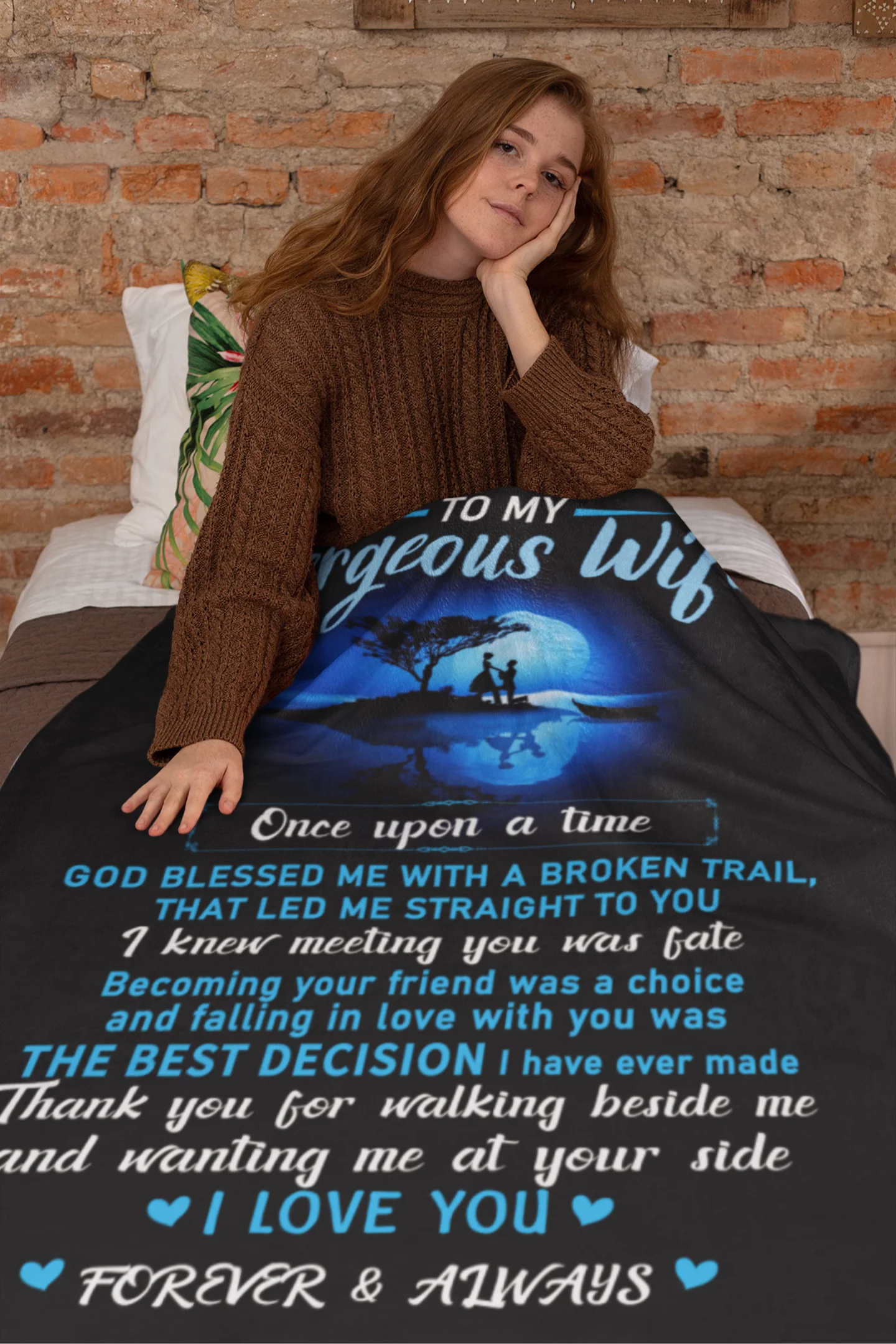 Special Gift For Your Wife Blanket - From Husband