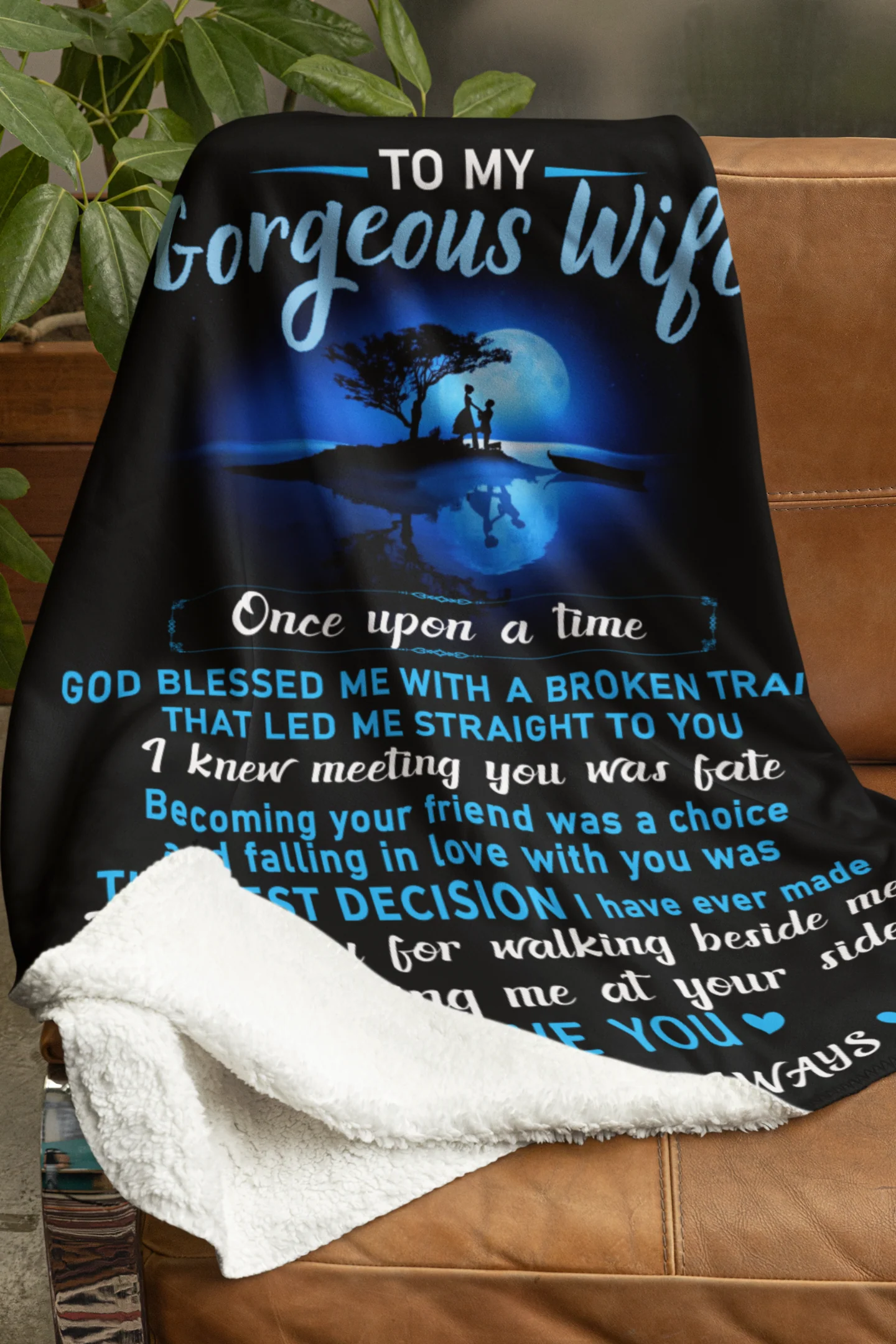 Special Gift For Your Wife Blanket - From Husband