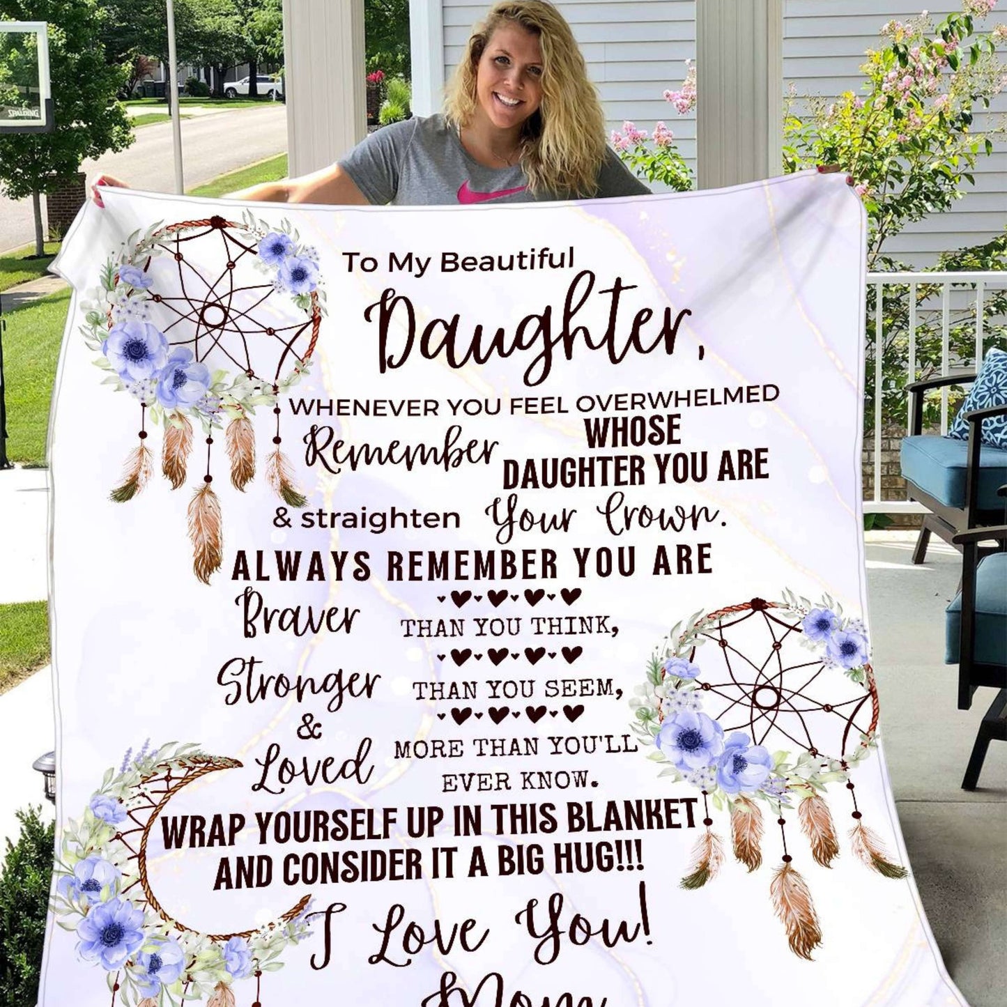 Special Gift For Your Daughter Blanket - From Mom