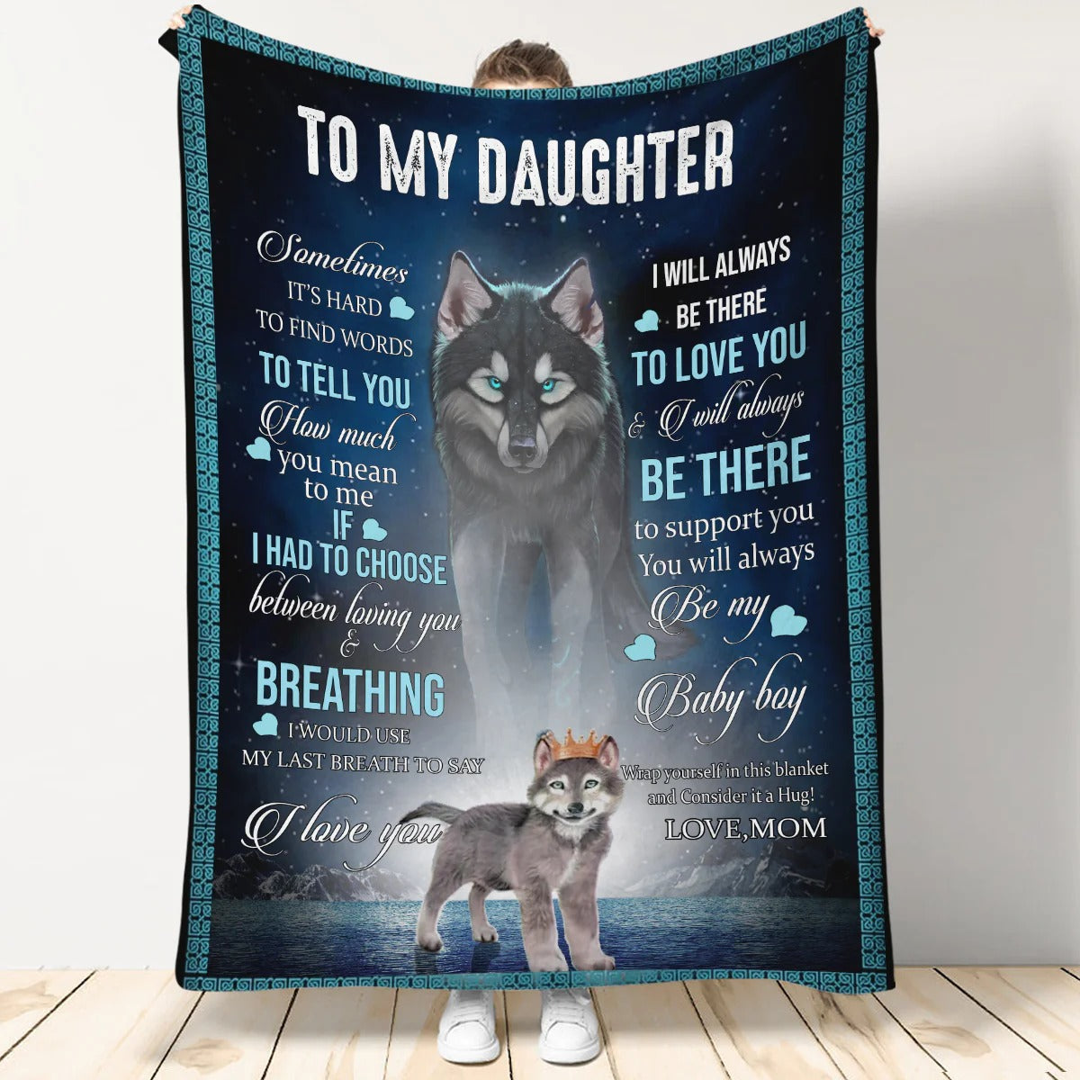 Special Gift For Your Daughter Blanket - From Mom
