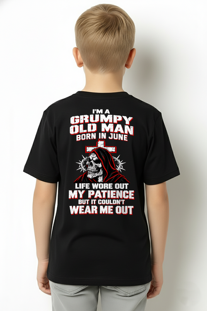 JUNE MEN'S SHIRT - I'm A Grumpy Old Man Born In June - Funny Gift For Yourself - KATE06 (SKU2609-107-06)