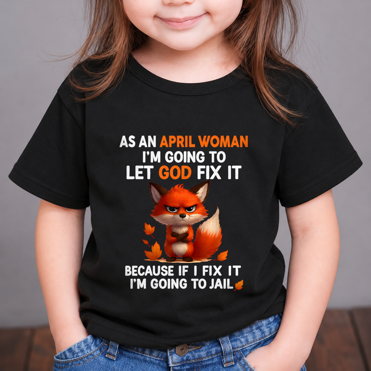 APRIL - CRAZY WOMAN - PERFECT GIFT FOR YOURSELF - (SKU2606-208-04)