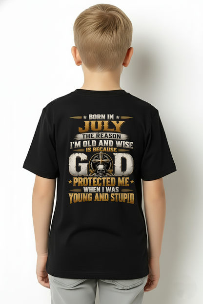 JULY - Born In July, Old & Wise - Gift For Men - KATE07 (SKU2609-334-07)
