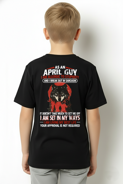 APRIL – Grumpy Old Man Sarcasm Shirt – Funny Birthday Gift for Men (SKU2604-115-04)