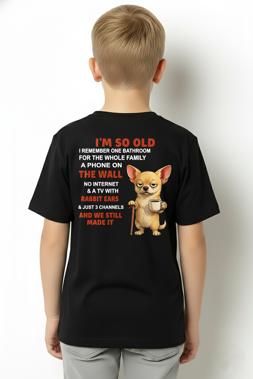 MAN SHIRT – I’m So Old We Still Made It – Vintage Humor Birthday Gift (SKU2604-299-00)