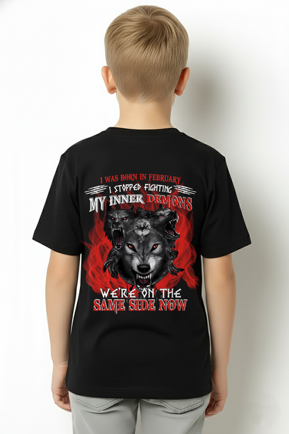 FEBRUARY SHIRT – I STOPPED FIGHTING MY INNER DEMONS, WE’RE ON THE SAME SIDE NOW – KATE02 (SKU26T-01144-02)