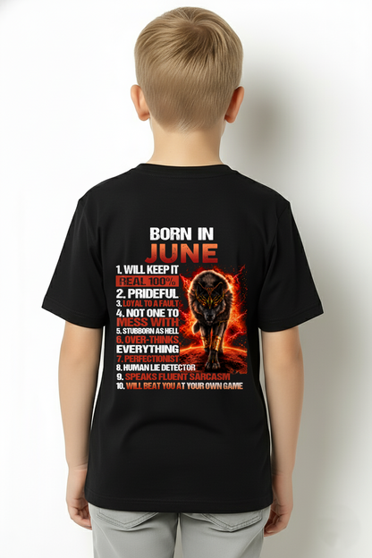 JUNE MEN'S SHIRT - Born In June - Funny Gift For Yourself - KATE06 (SKU2609-19-06)