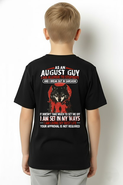 AUGUST – Grumpy Old Man Sarcasm Shirt – Funny Birthday Gift for Men (SKU2604-115-08)