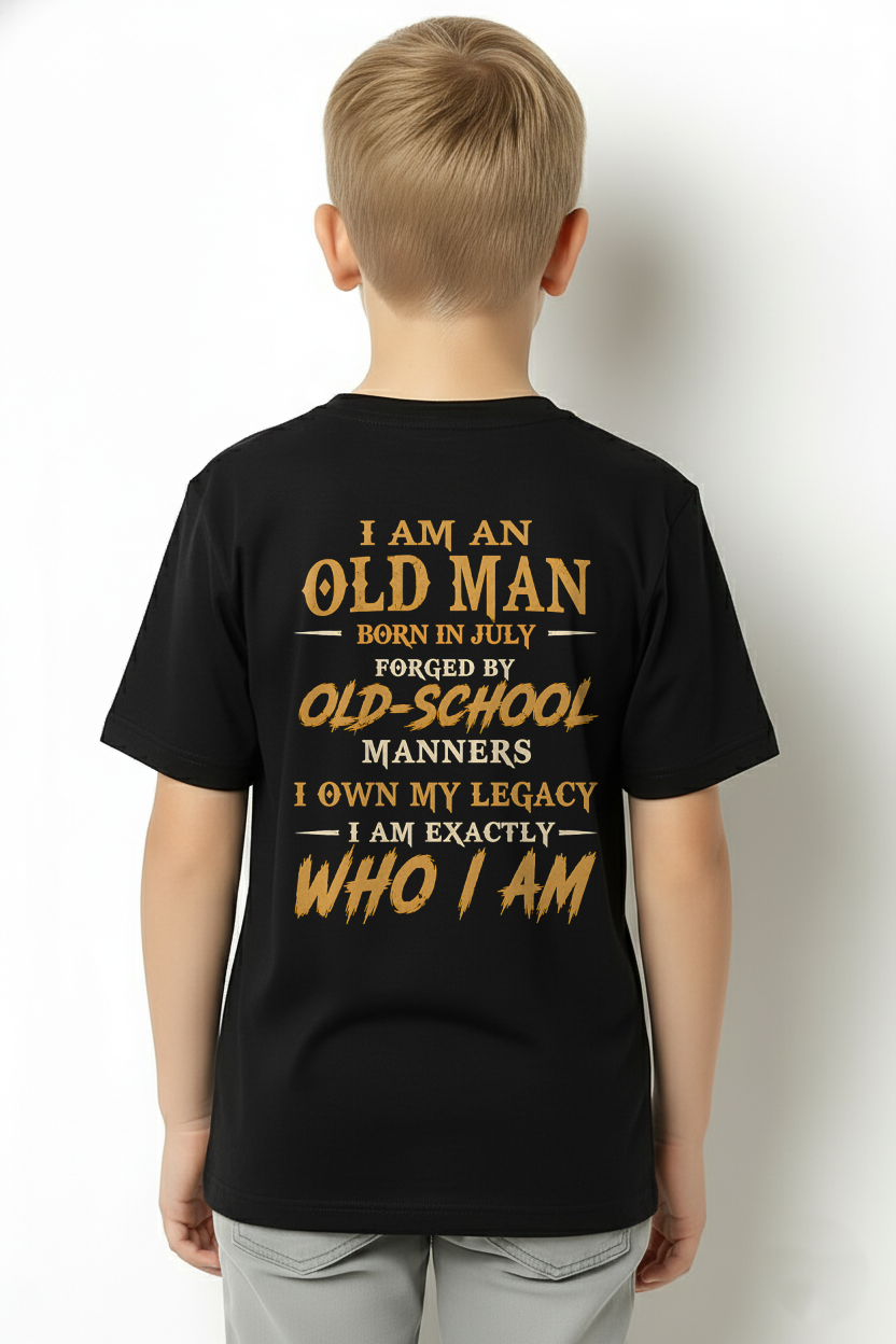 JULY - Old Man Born In July - Funny Birthday Gift For Men (SKU2608-384-07)