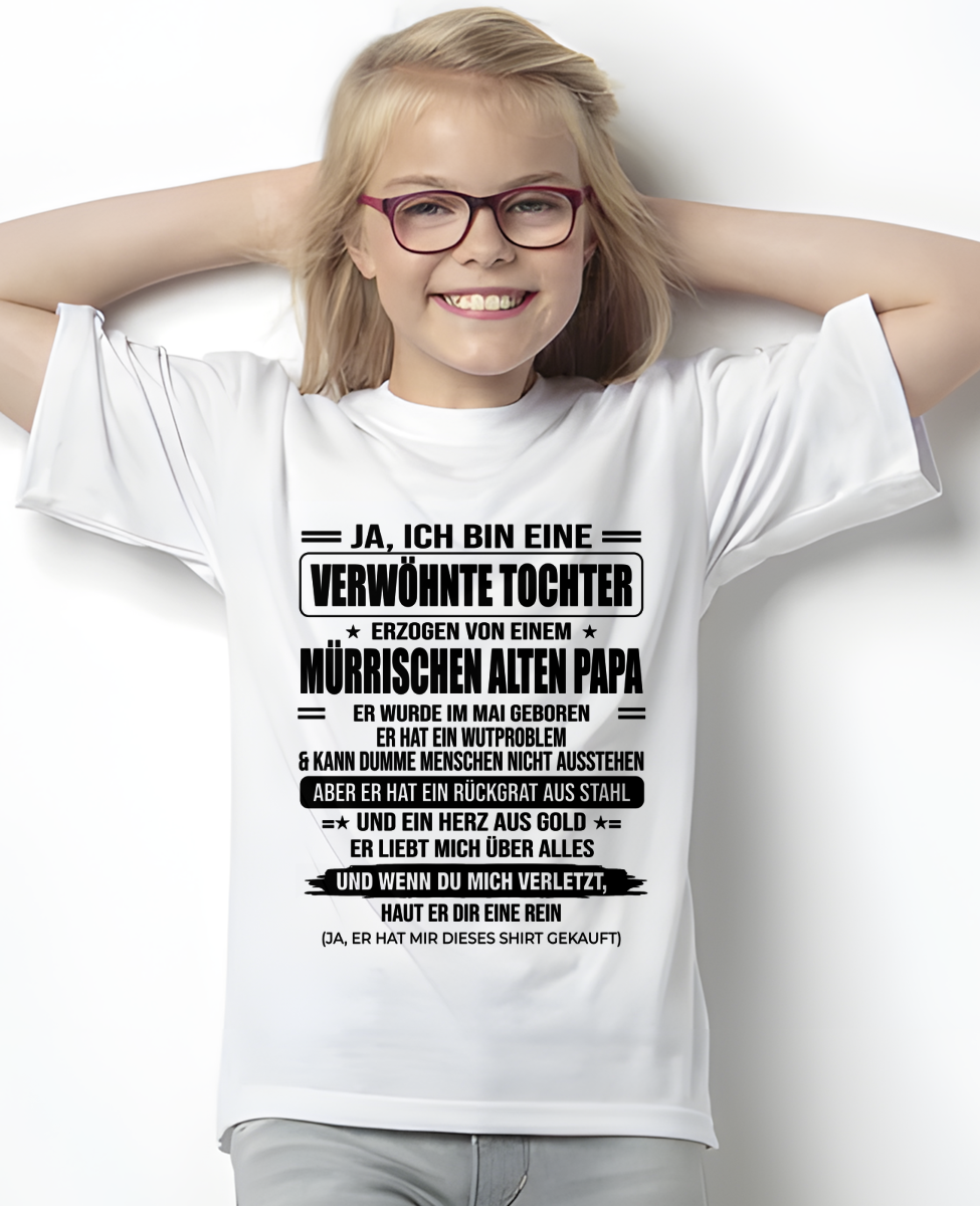 MAI - GRUMMELIGER PAPA - PERFEKTES GESCHENK VON PAPA AN TOCHTER - (SKU2606-146-05)