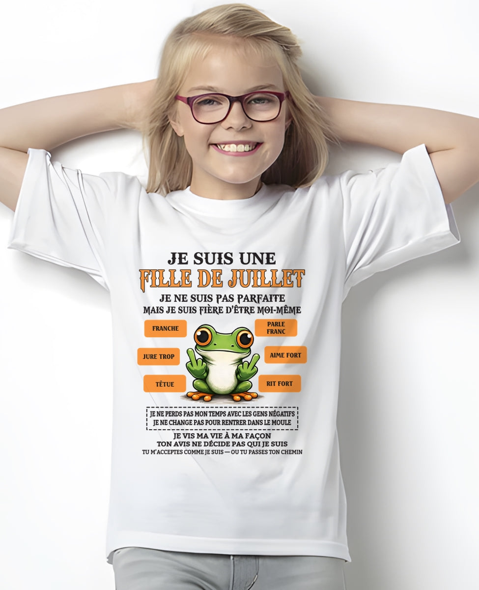 JE SUIS UNE FILLE DE JUILLET  - fma KATE07 / fr07 (SKU2603-02-07)
