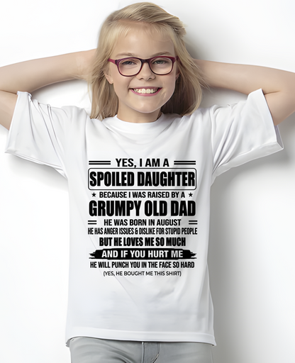 AUGUST - GRUMPY DAD - PERFECT GIFT FOR YOUR DAUGHTER - (SKU2606-270-08)