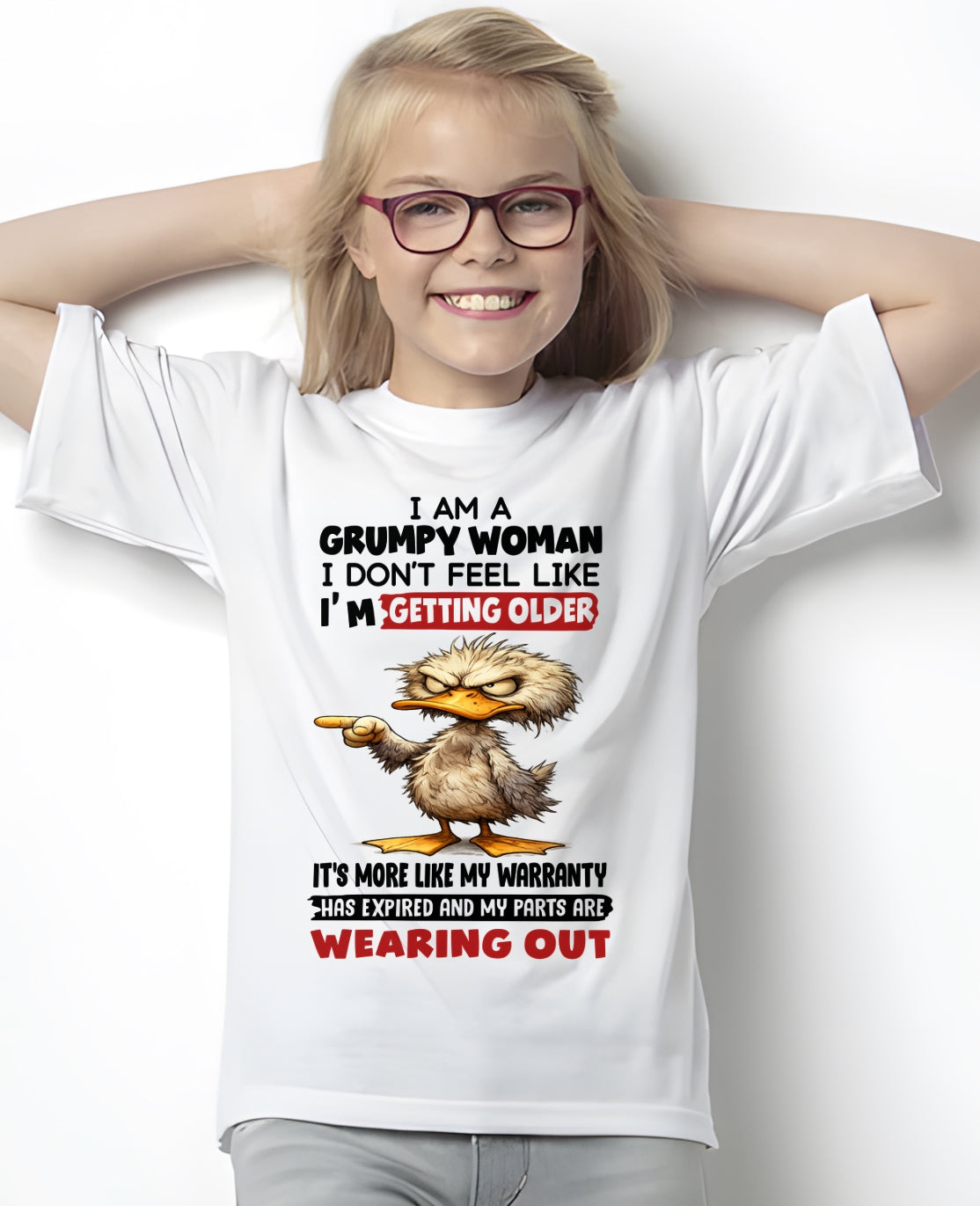 KATE00 - Funny Grumpy Woman Shirt – Birthday Gift Idea - FMA (SKU2602-175-00)