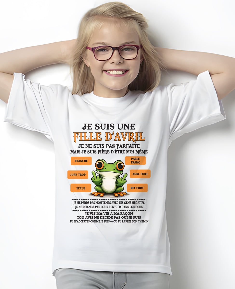 JE SUIS UNE FILLE D’AVRIL - fma KATE04 / fr04 (SKU2603-02-04)
