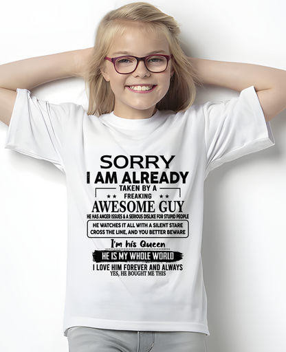 Sorry, I’m Already Taken by a Freaking Awesome Guy, He Is My Whole World – FROM HUSBAND TO WIFE – KATE00 (SKU26T-01271-00)