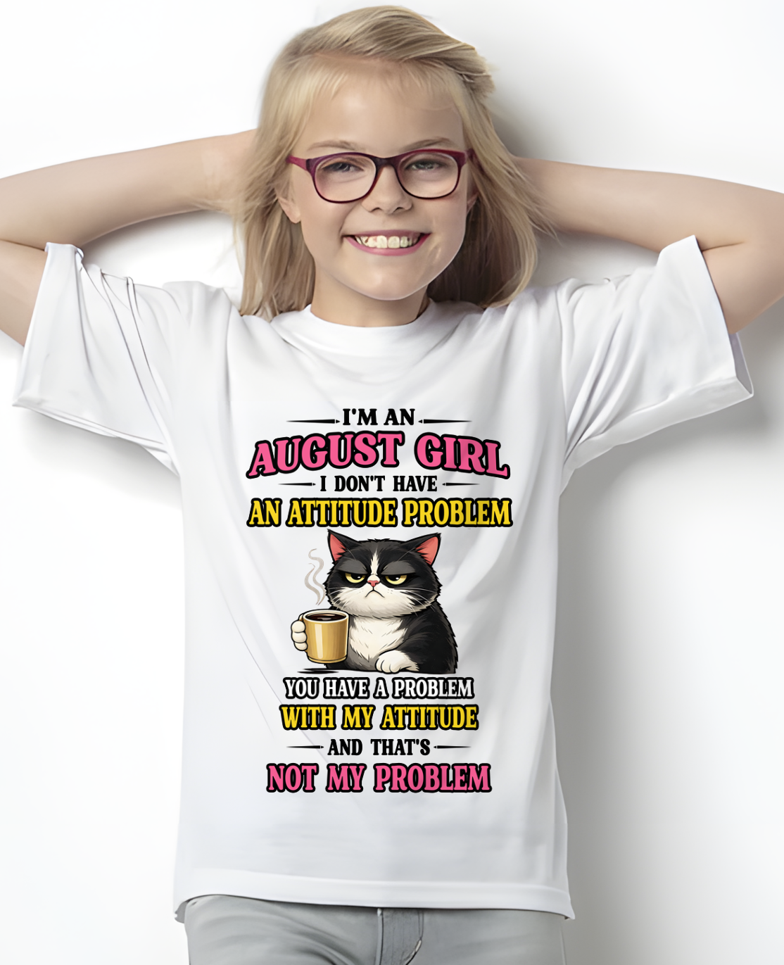 AUGUST - AWESOME GIRL - PERFECT GIFT FOR YOURSELF - (SKU2604-59-08)
