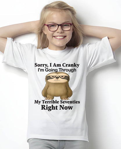 SORRY I AM CRANKY - BIRTHDAY SHIRT FOR WOMEN - KATE00 (SKU12-226)