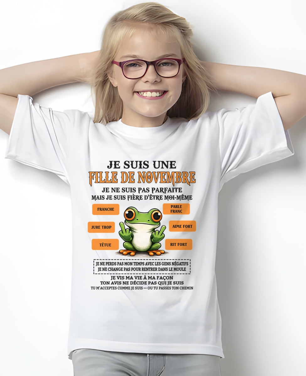 JE SUIS UNE FILLE DE NOVEMBRE - fma KATE11 / fr11 (SKU2603-02-11)