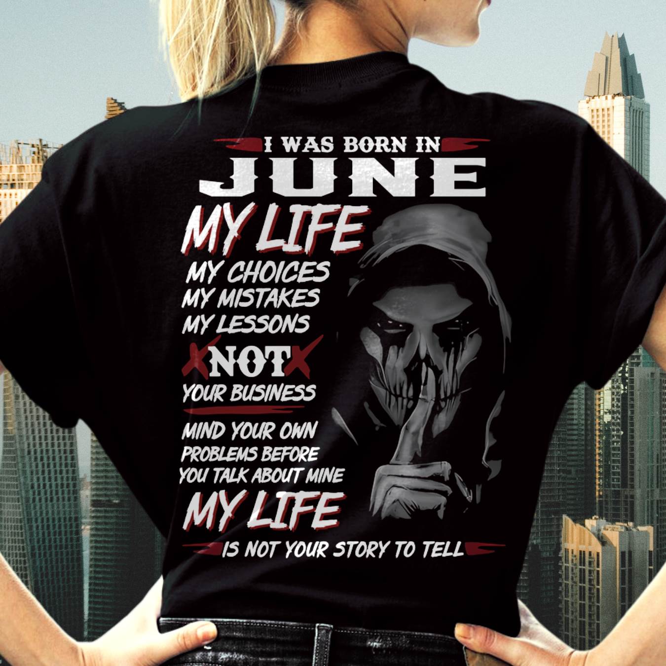 I WAS BORN IN JUNE - FMA (SKU08-36-06)