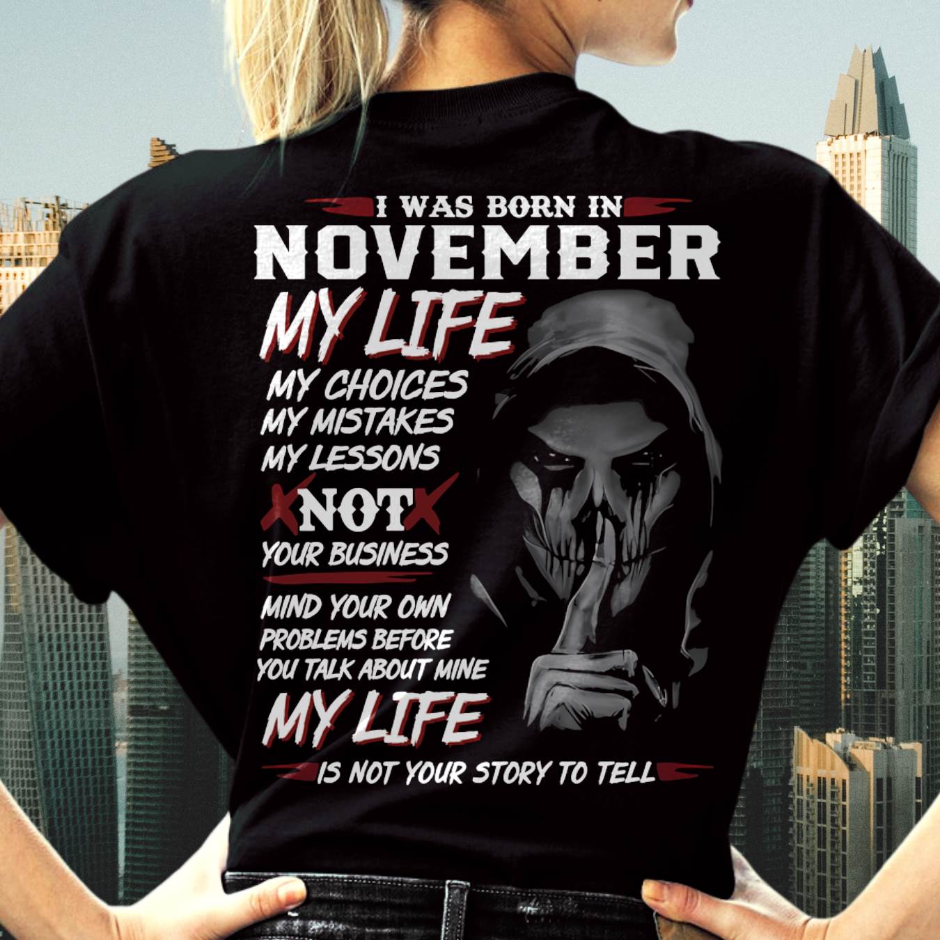 I WAS BORN IN NOVEMBER - FMA (SKU08-36-11)
