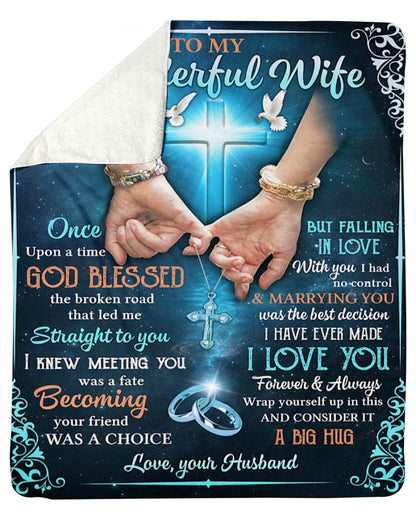 Special Gift For Your Wife Blanket - From Husband