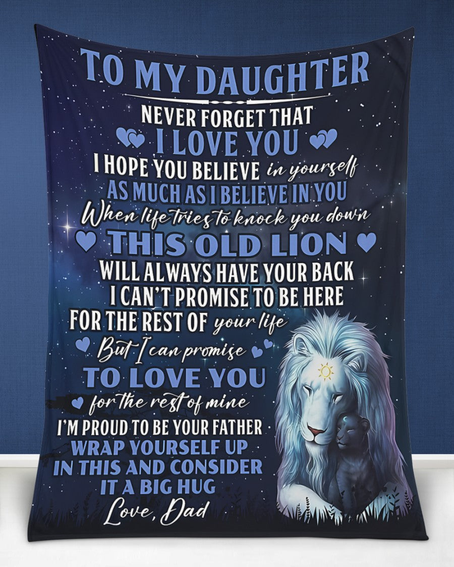 Special blanket for Daughter - From Dad blanket