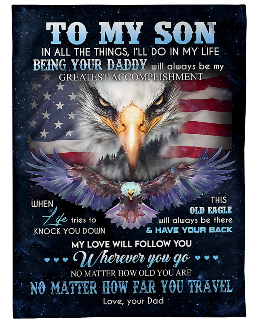 Special blanket for Son - From Dad blanket