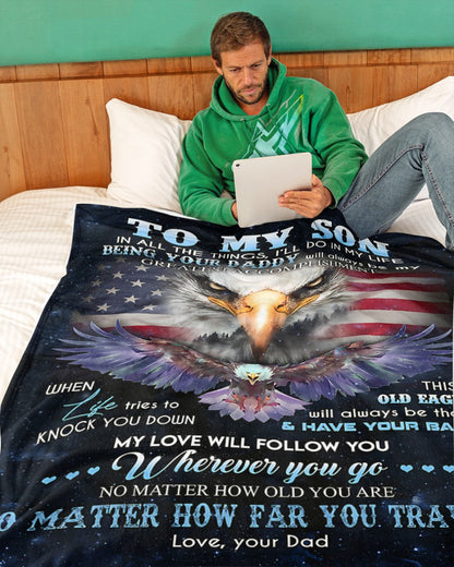 Special blanket for Son - From Dad blanket