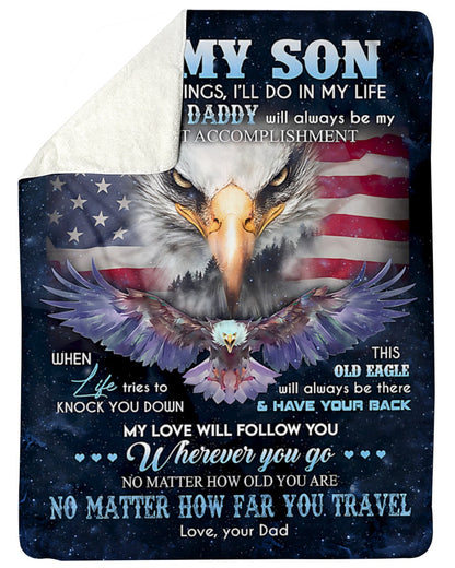 Special blanket for Son - From Dad blanket