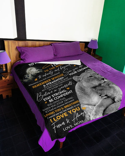 Special blanket for Son - From Mom blanket