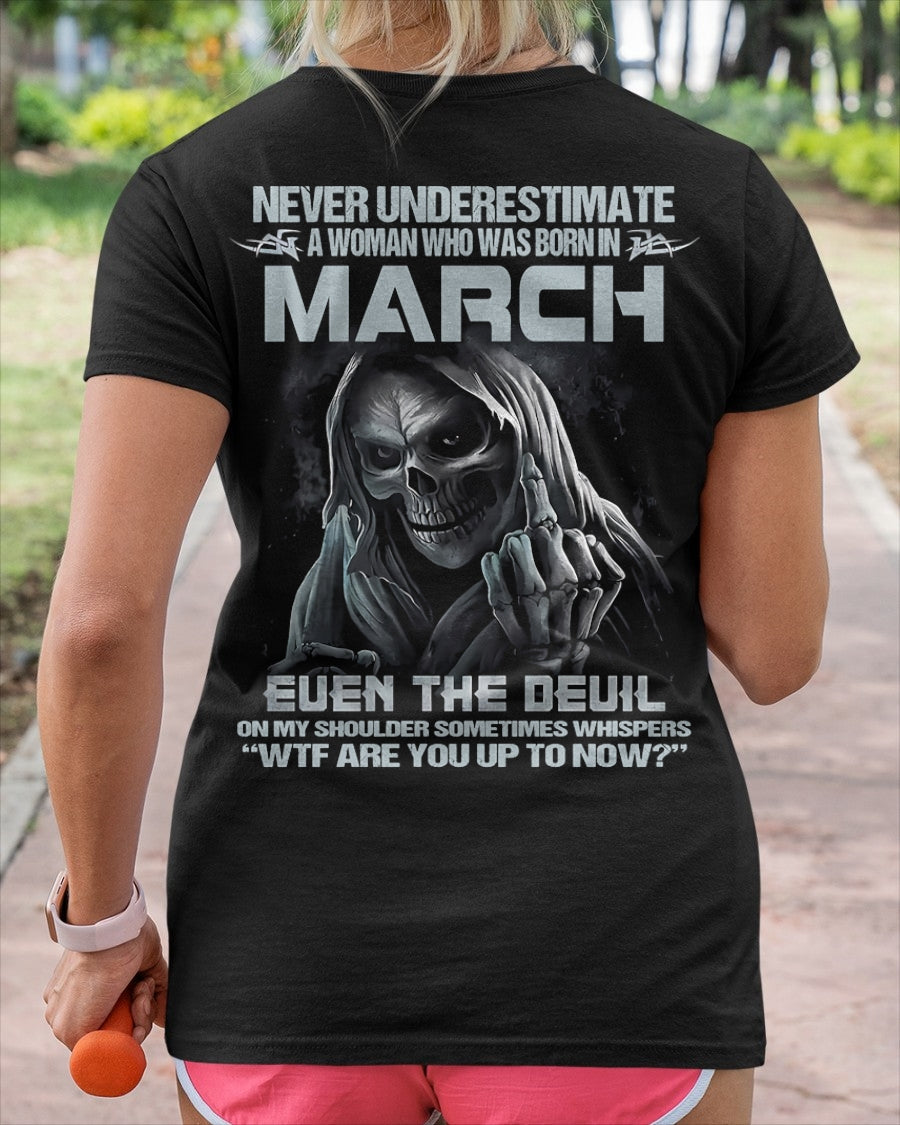 MARCH - NEVER UNDERESTIUNDER - FMA (SKU09-13-03)