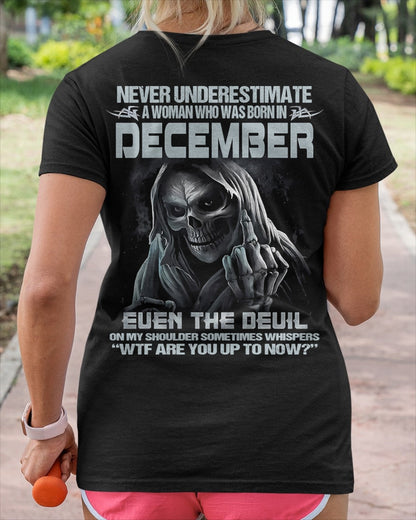 DECEMBER - NEVER UNDERESTIUNDER A WOMAN - FMA (SKU09-13-12)