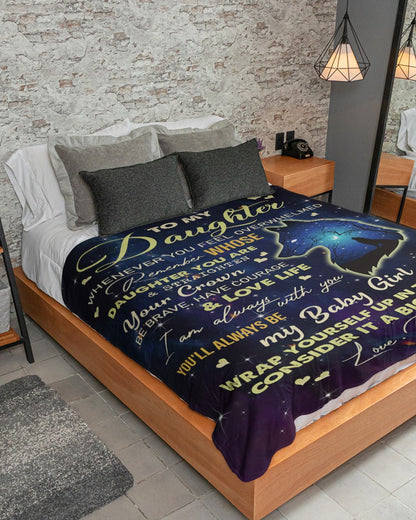 Special blanket for Daughter - From Dad blanket