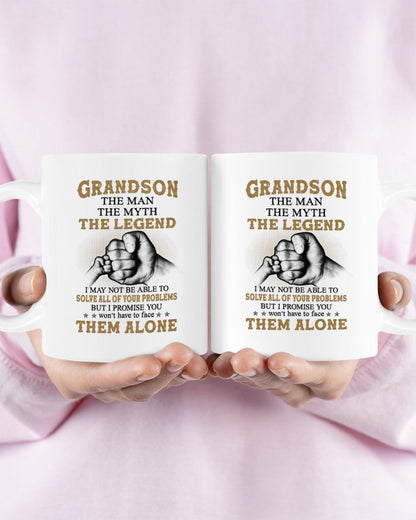 TO GRANDSON MUG 03 - GIFT FROM GRANDMA - NTTD00