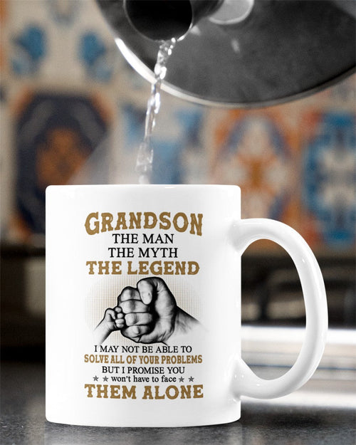 TO GRANDSON MUG 03 - GIFT FROM GRANDMA - NTTD00