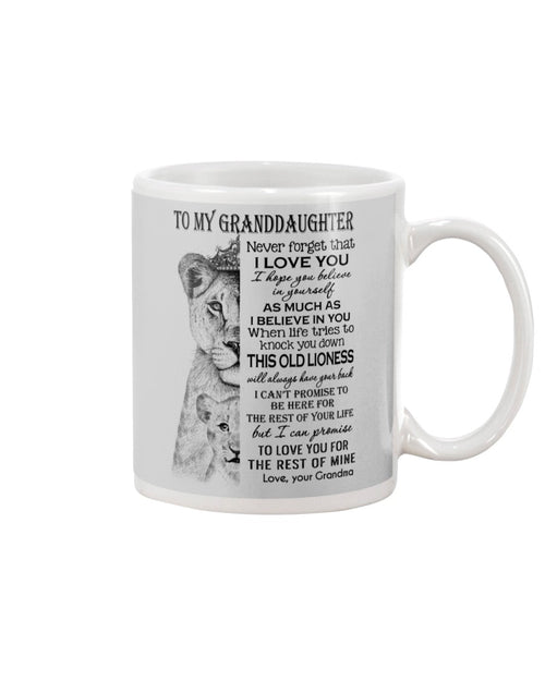 TO GRANDDAUGHTER MUG 04 - GIFT FROM GRANDMA - NTTD00